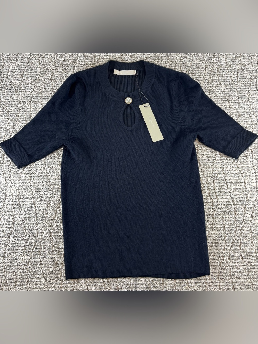 NWT One Grey Day‎ Women’s Size Small Ribbed Knit Top